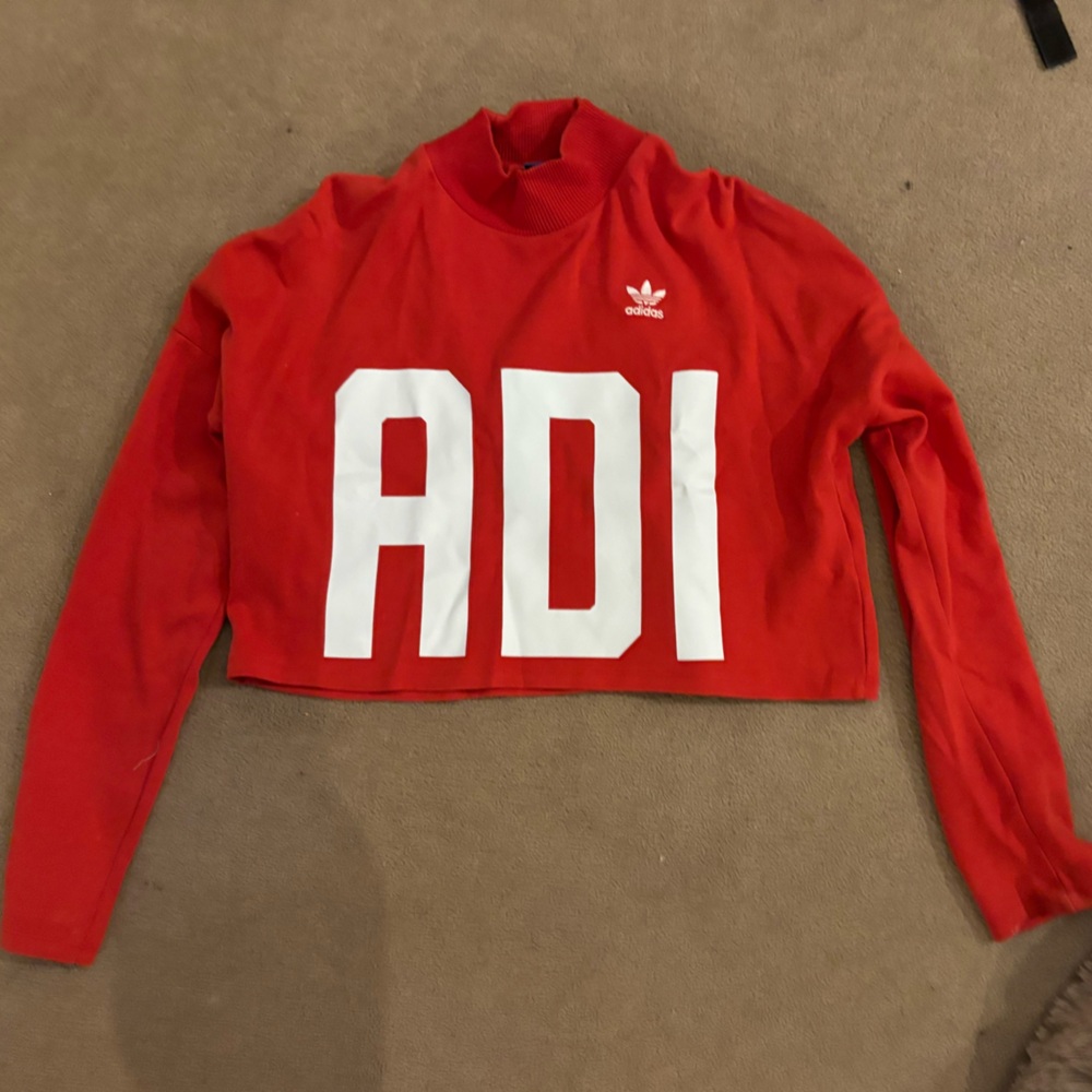 Adidas cropped sweatshirt